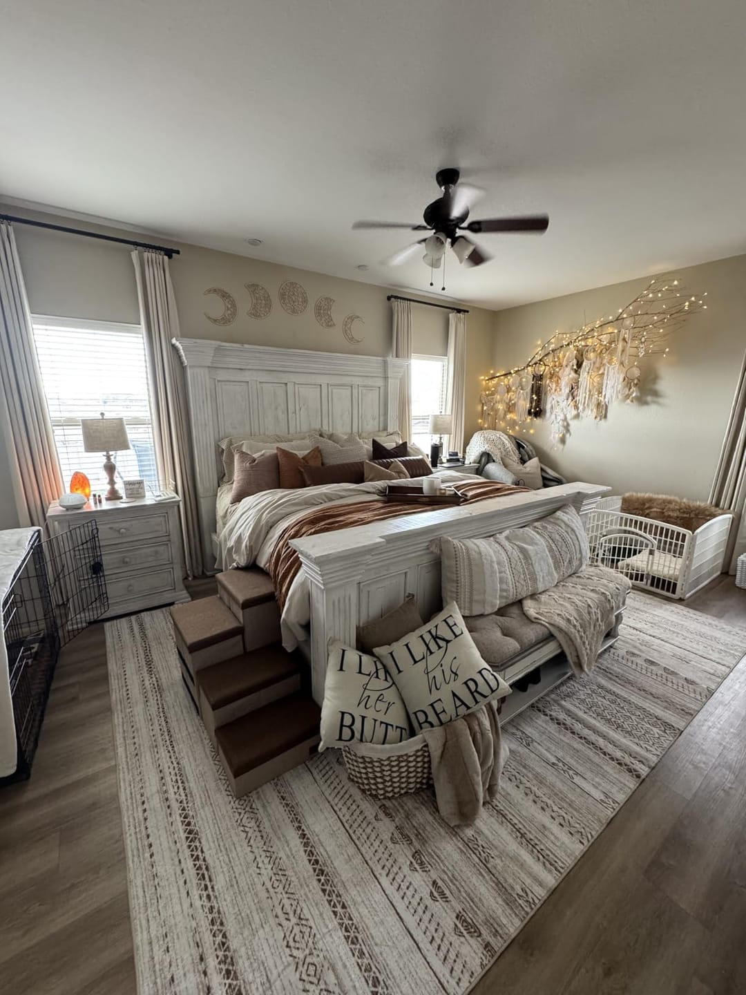 Customer photo review of Tina Textured Linen Drapes
