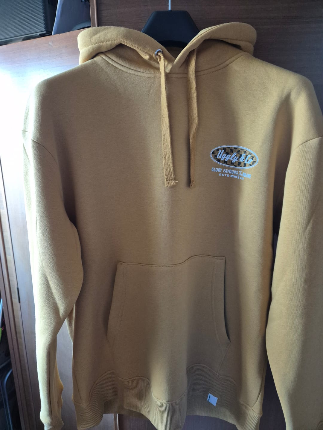 Customer photo review of Mustard No.1 Hoodie
