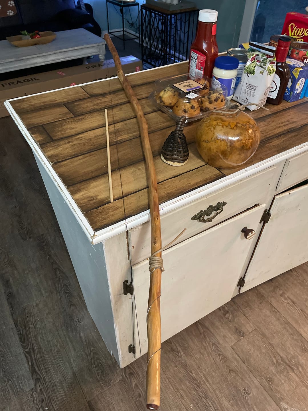 Customer photo review of Brazilian Original Professional Medium Size Berimbau Cabaca Capoeira Music Bahia