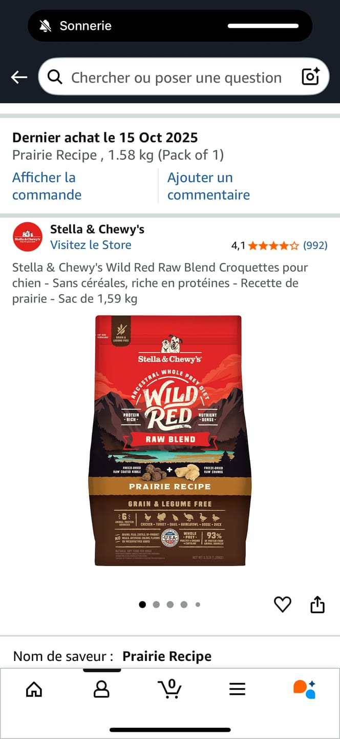 Customer photo review of Stella & Chewy's - Meal Mixers pour chien