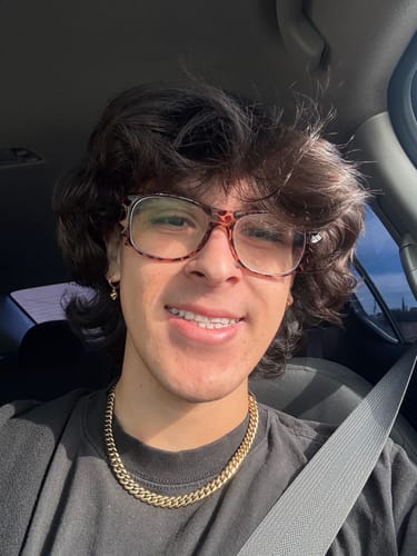 Customer photo review of Kitten Eyeglasses