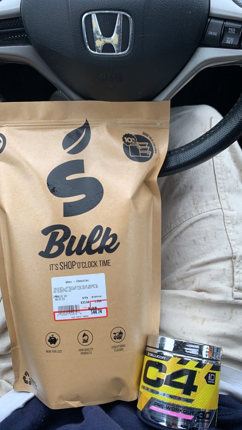Customer photo review of VRAC - Protéine Whey - 1lb