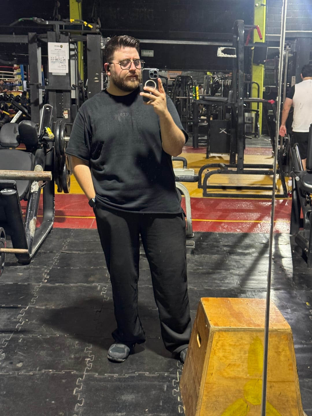 Customer photo review of NeoTerra Oversized Tee - Black
