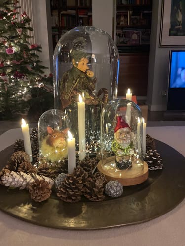 Customer photo review of Romantik LED Kronelys pakke - Hvid - 6 stk 15 cm | 4 stk 24 cm