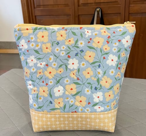 Customer photo review of Take Along Project Bags - Cottage Charm
