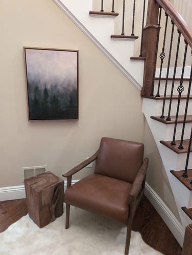 Customer photo review of Forest Edge at Dusk Print