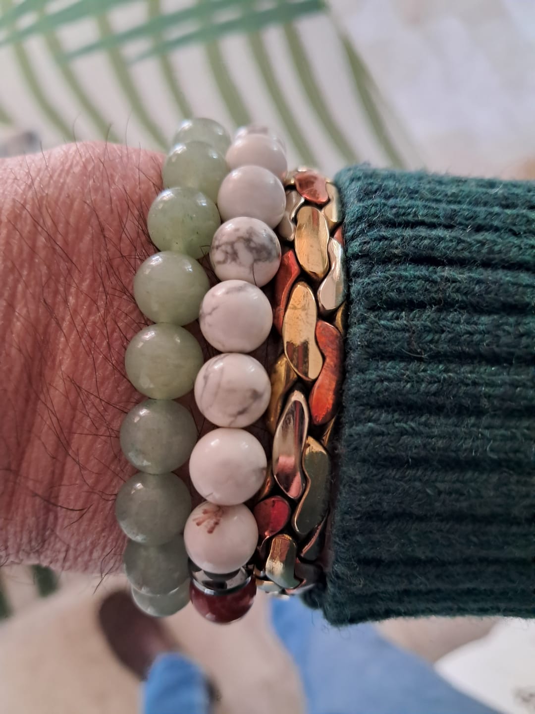 Customer photo review of Bracelets Universels 3 Métaux