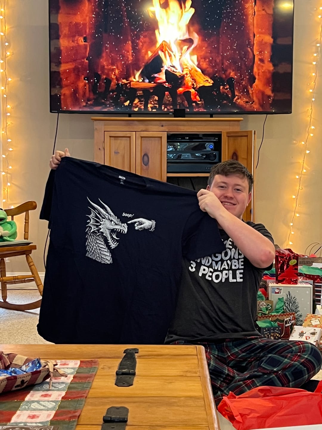 Customer photo review of Boop! T-Shirt