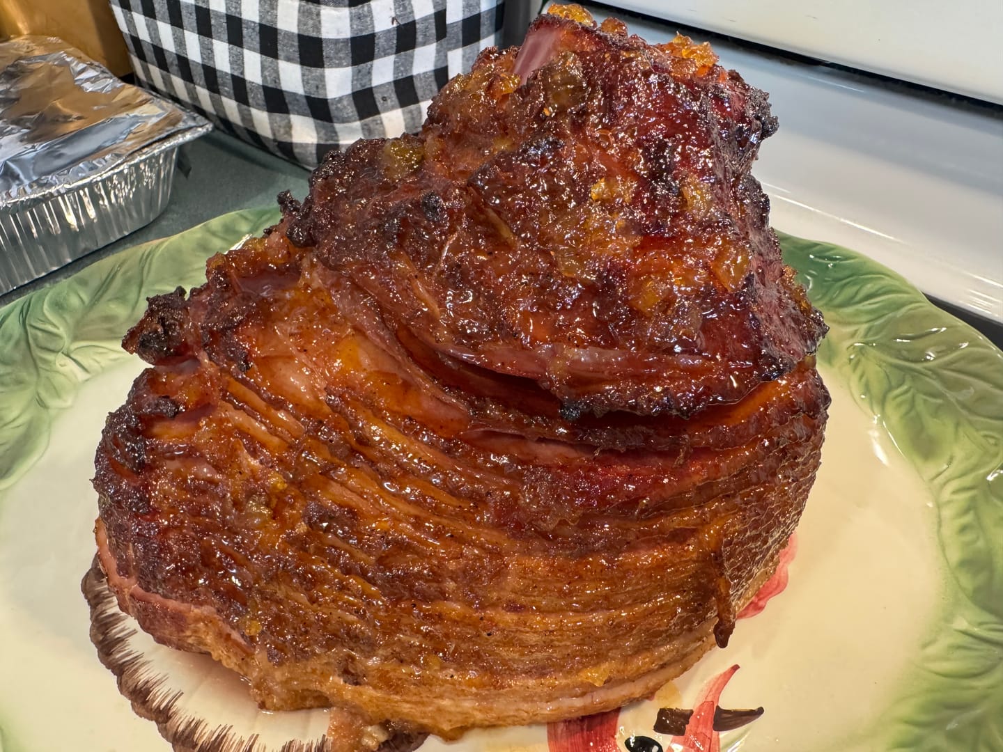 Customer photo review of Pineapple Habanero BBQ Glaze