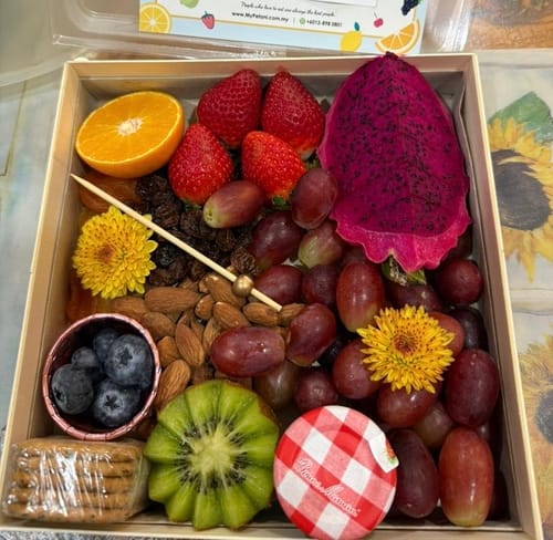 Customer photo review of Dusun Signature Fruit Grazing Platter [Malaysia]
