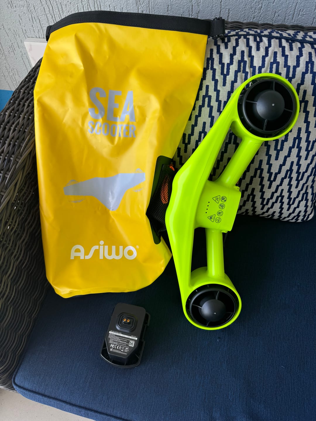 Customer photo review of Asiwo Manta - Under Water Scooter
