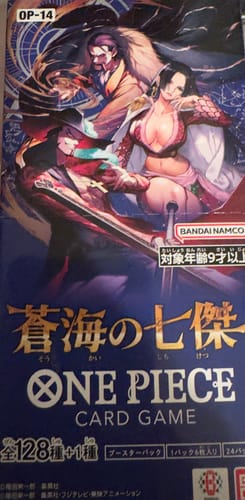 Customer photo review of One Piece JP • OP-14 The Azure Sea’s Seven