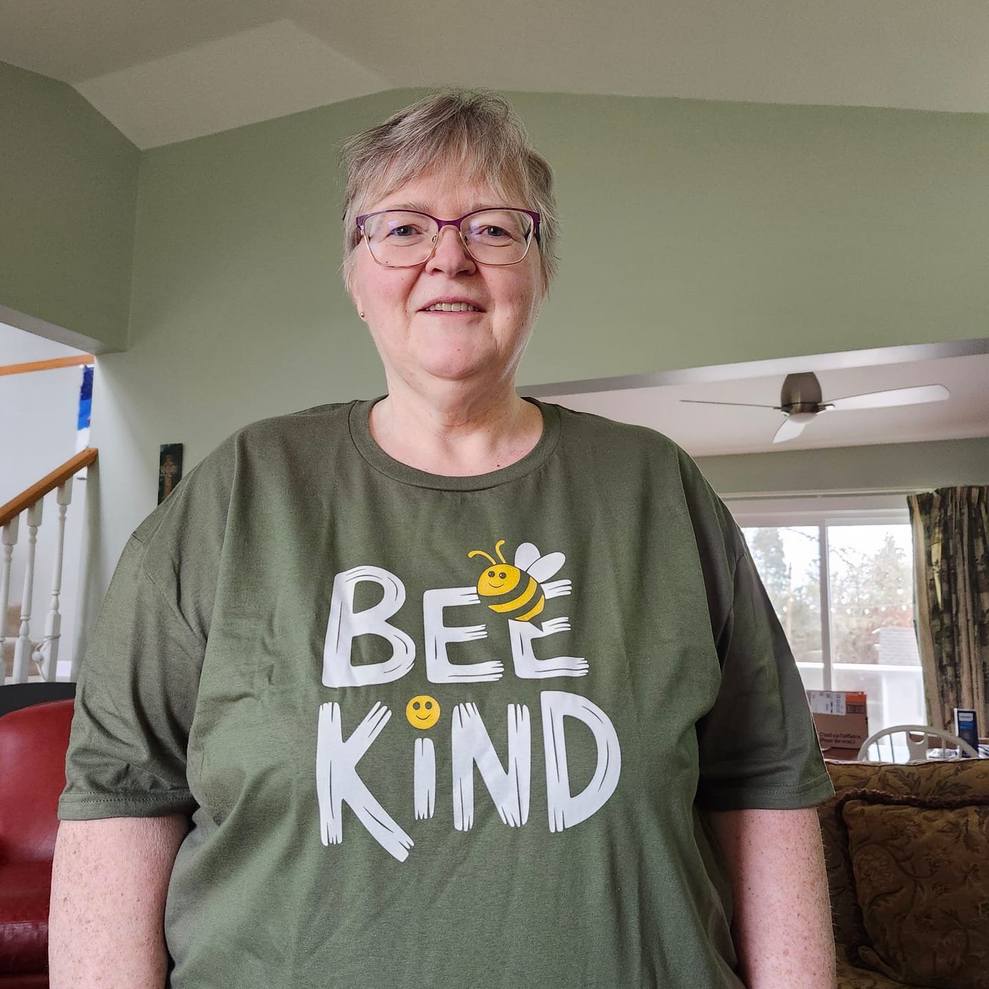 Customer photo review of Seed Hoarder Definition T-Shirt