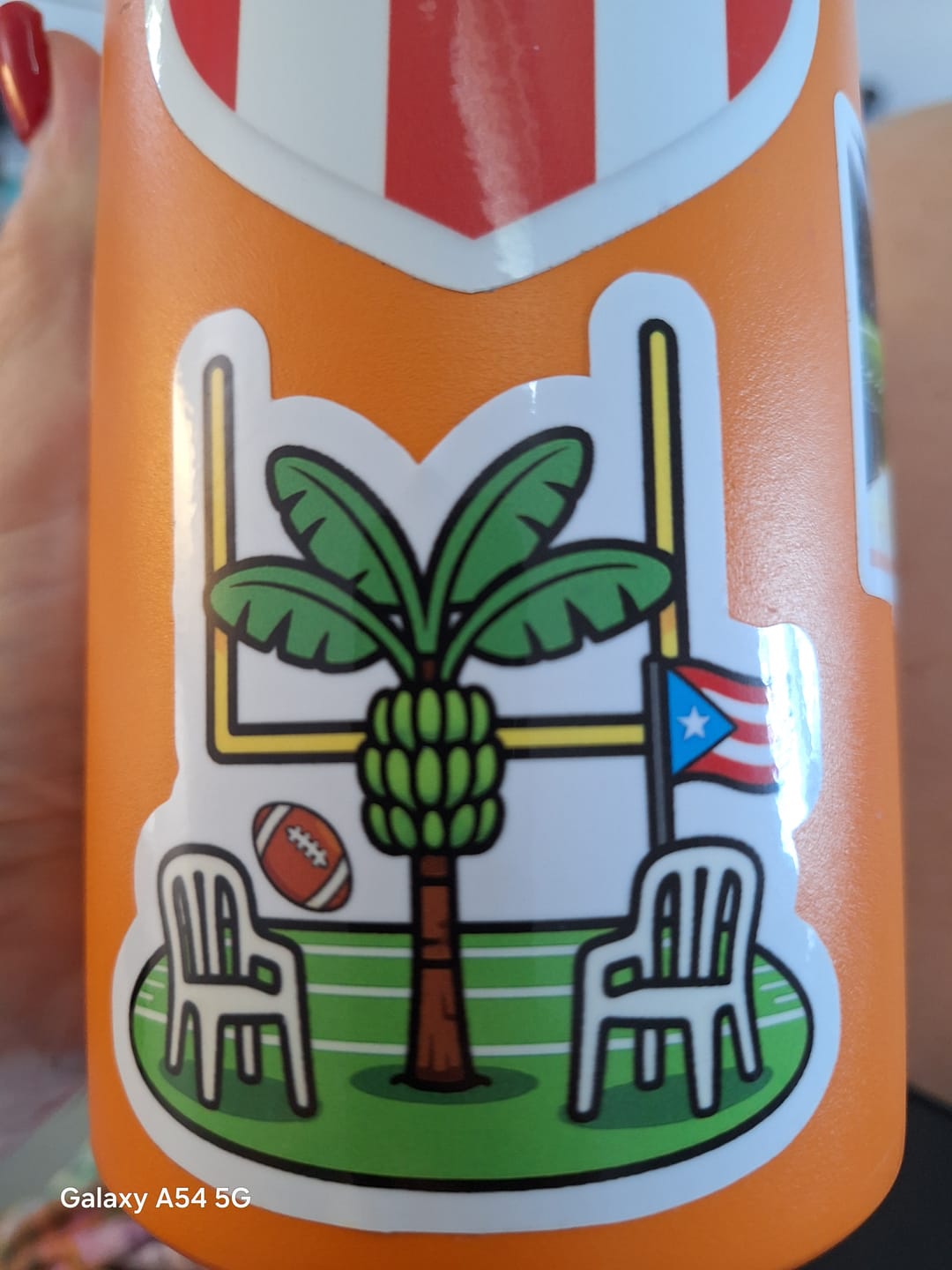 Customer photo review of Stickers Super Ball (Bad Bunny) BUNDLE
