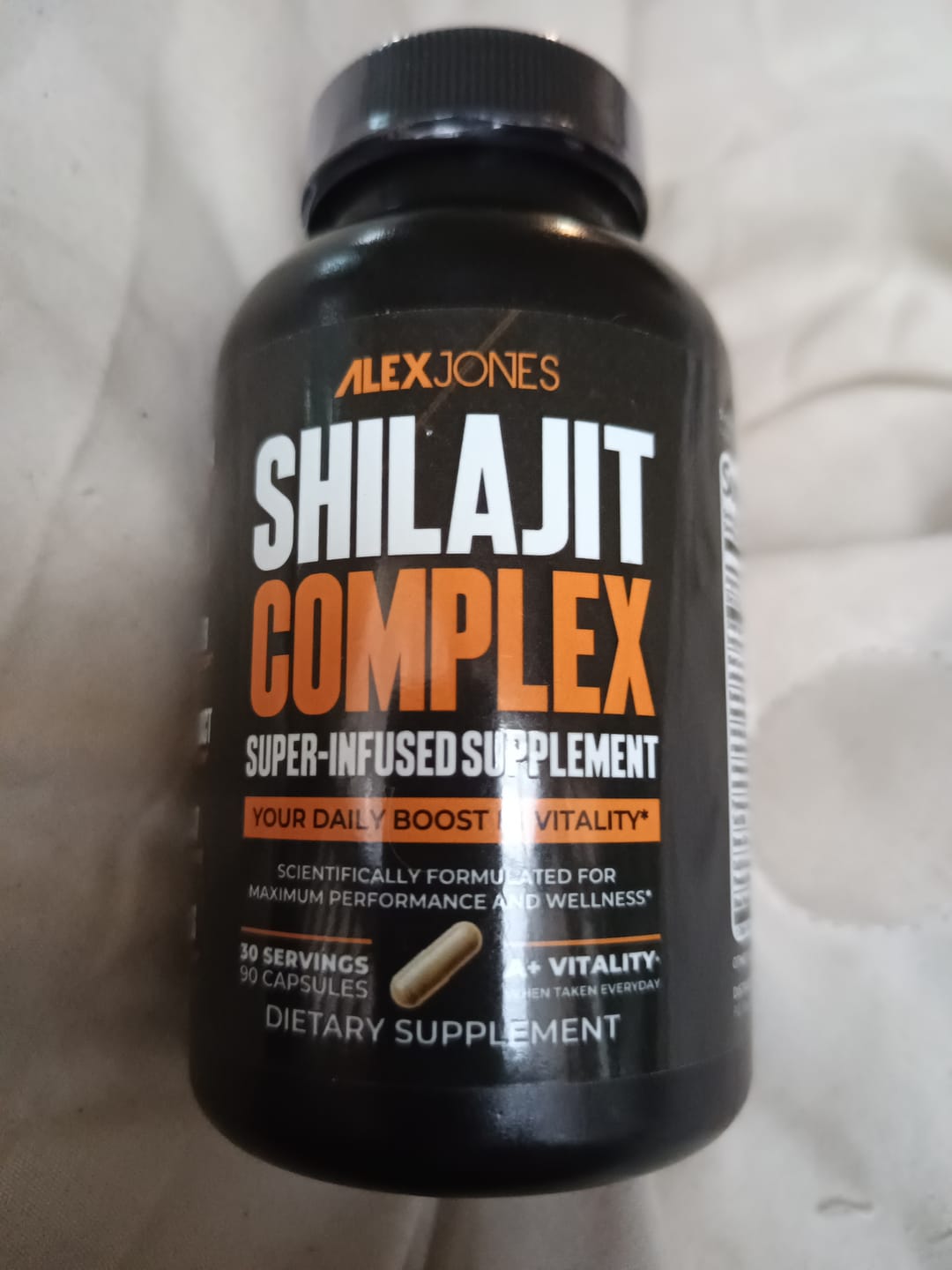 Customer photo review of Shilajit Complex - Super-Infused Supplement