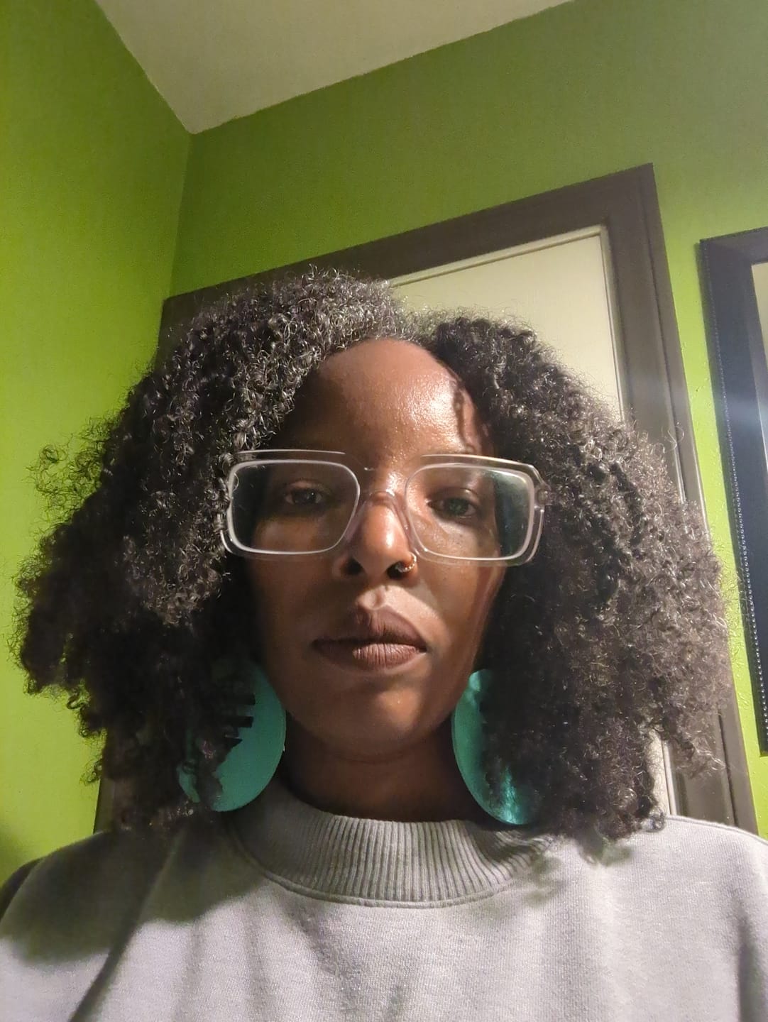 Customer photo review of Leave-In Conditioner – Raw Wildflower Honey for Mega Moisture and Soft, Hydrated Curls | Honey Hydration 🍯
