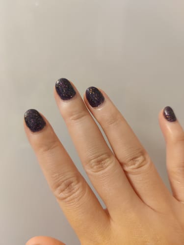 Customer photo review of Semilac 611 Violet Night UV Gel Polish