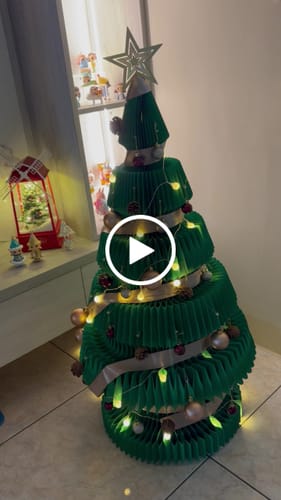 Customer video review of 經典聖誕樹『附贈配件』｜十八紙