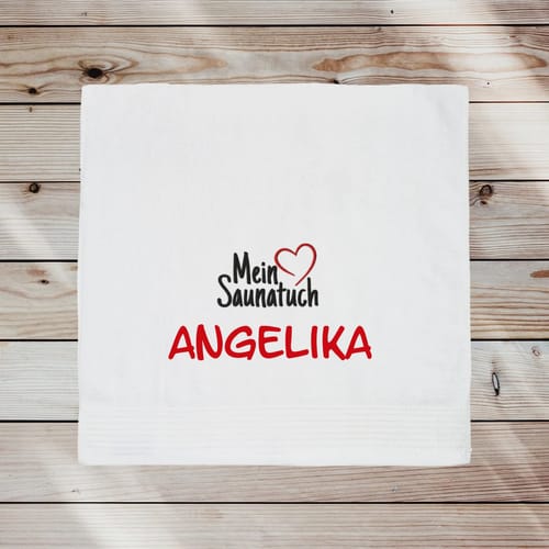 Customer photo review of Personalisiertes Handtuch mit Namen für Erwachsene bestickt