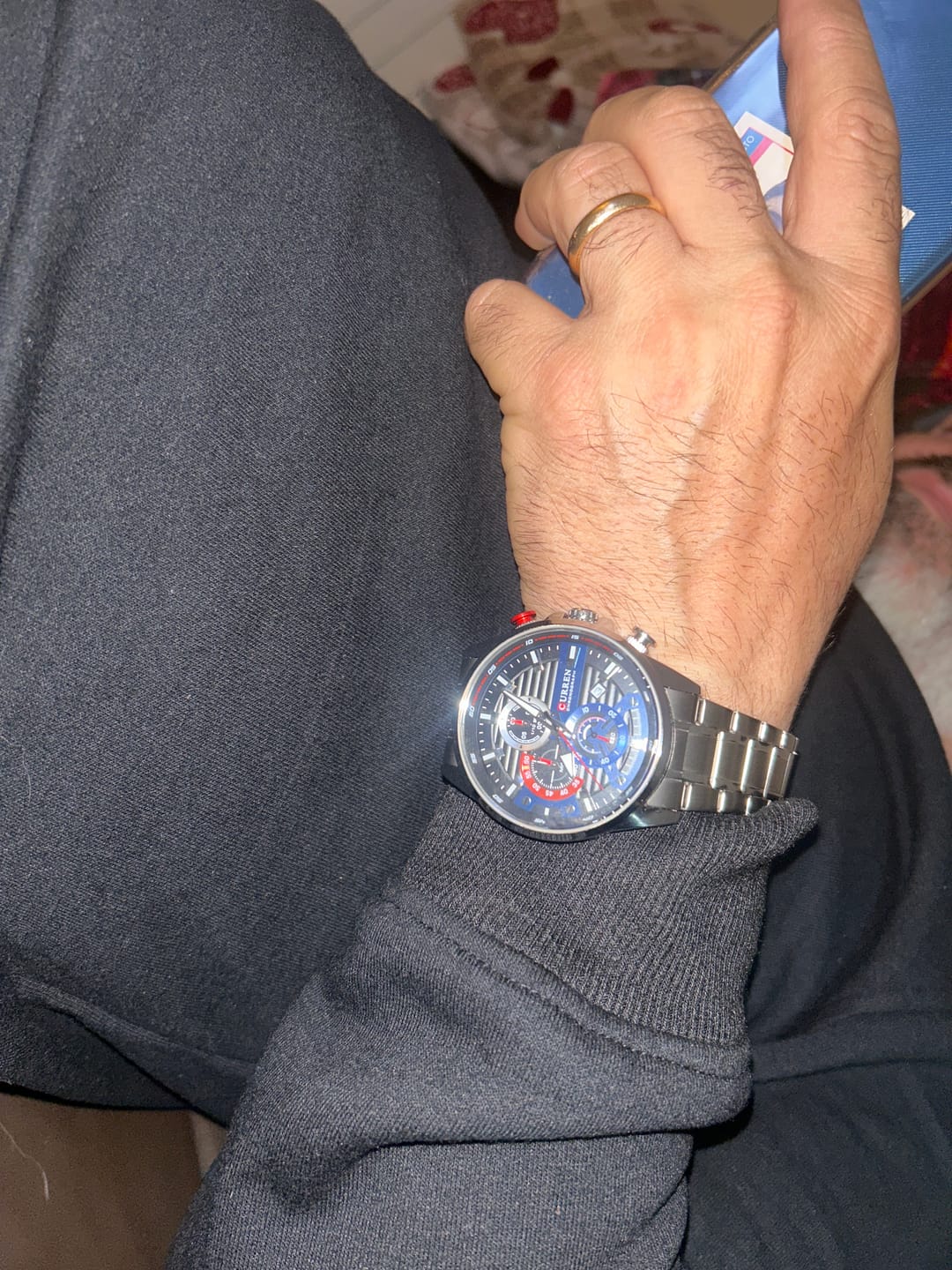 Customer photo review of Curren Ambasator® orologio uomo acciaio