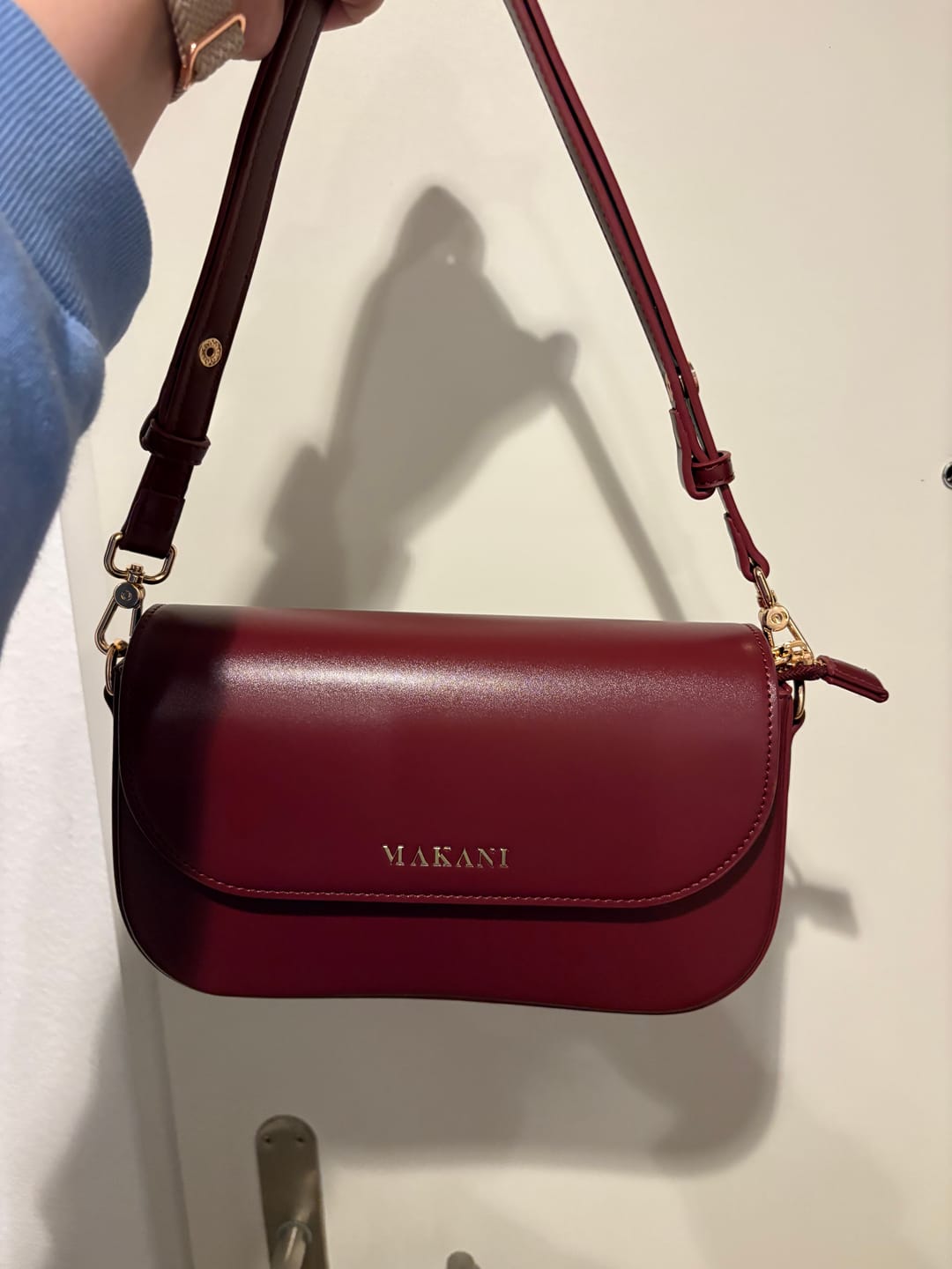 Customer photo review of CHLOIE - BURGUNDY