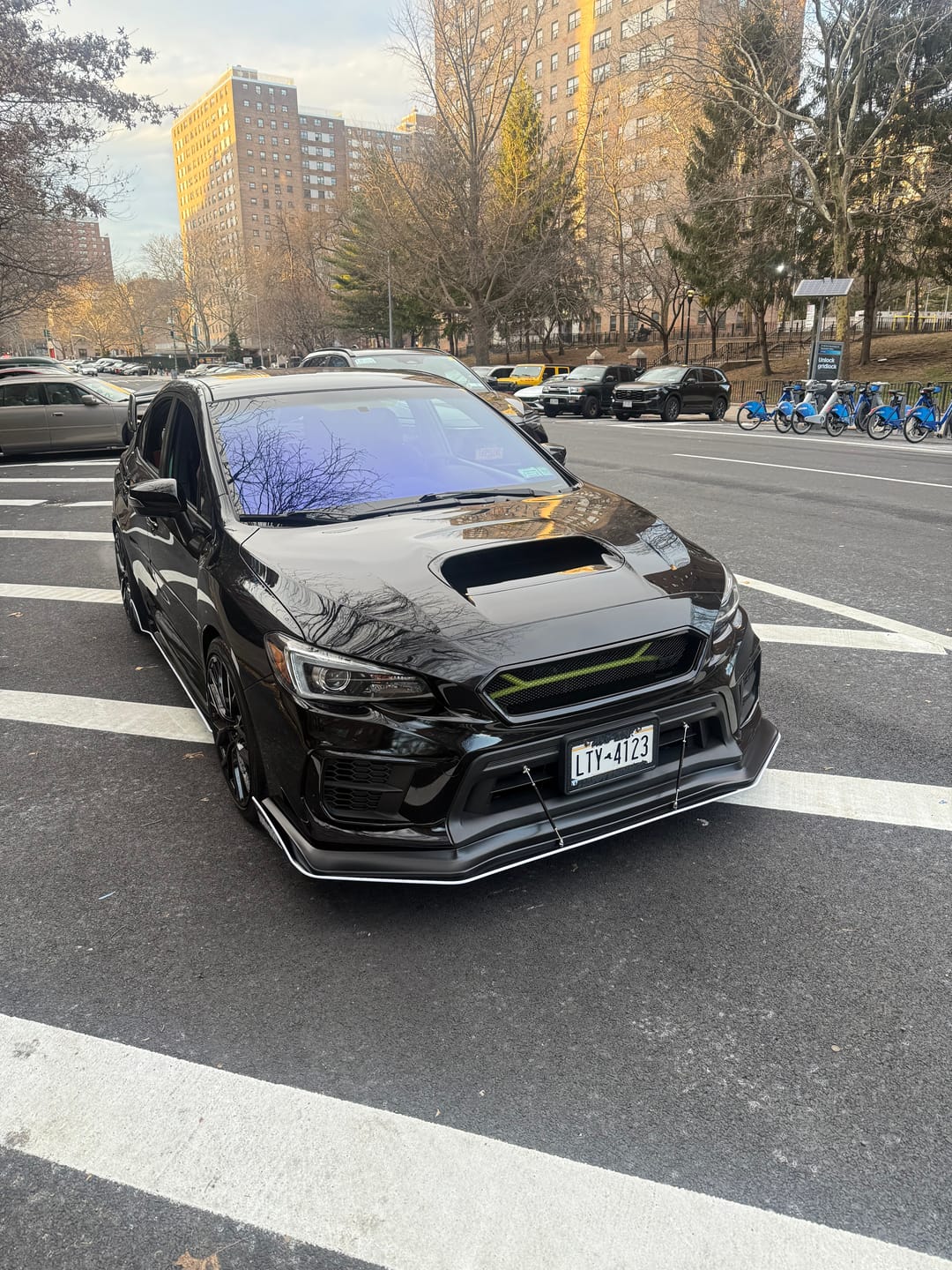 Customer photo review of 2018-21 Subaru WRX / STi CS Front Splitter Lip Ground Effect