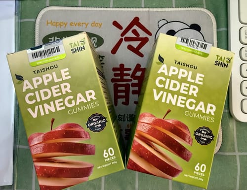 Customer photo review of Taishou 排毒苹果醋软糖 Apple Cider Vinegar Gummy (2 Boxes Package)