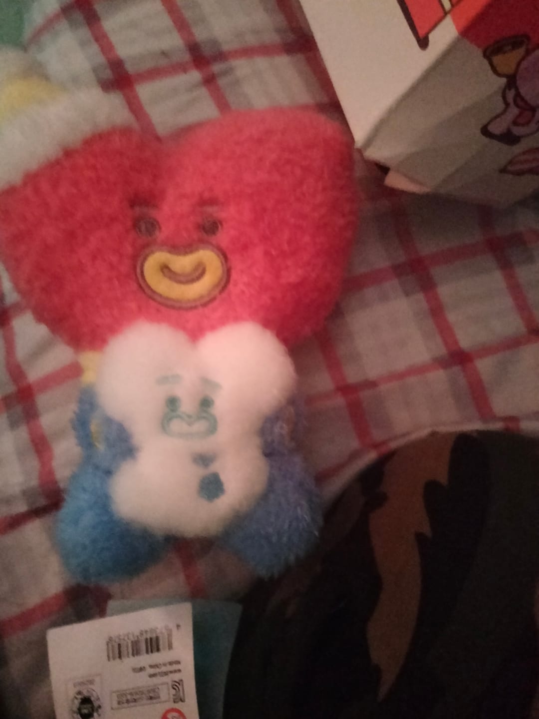 Customer photo review of BT21 - SNOWMAN PLUSH DOLL