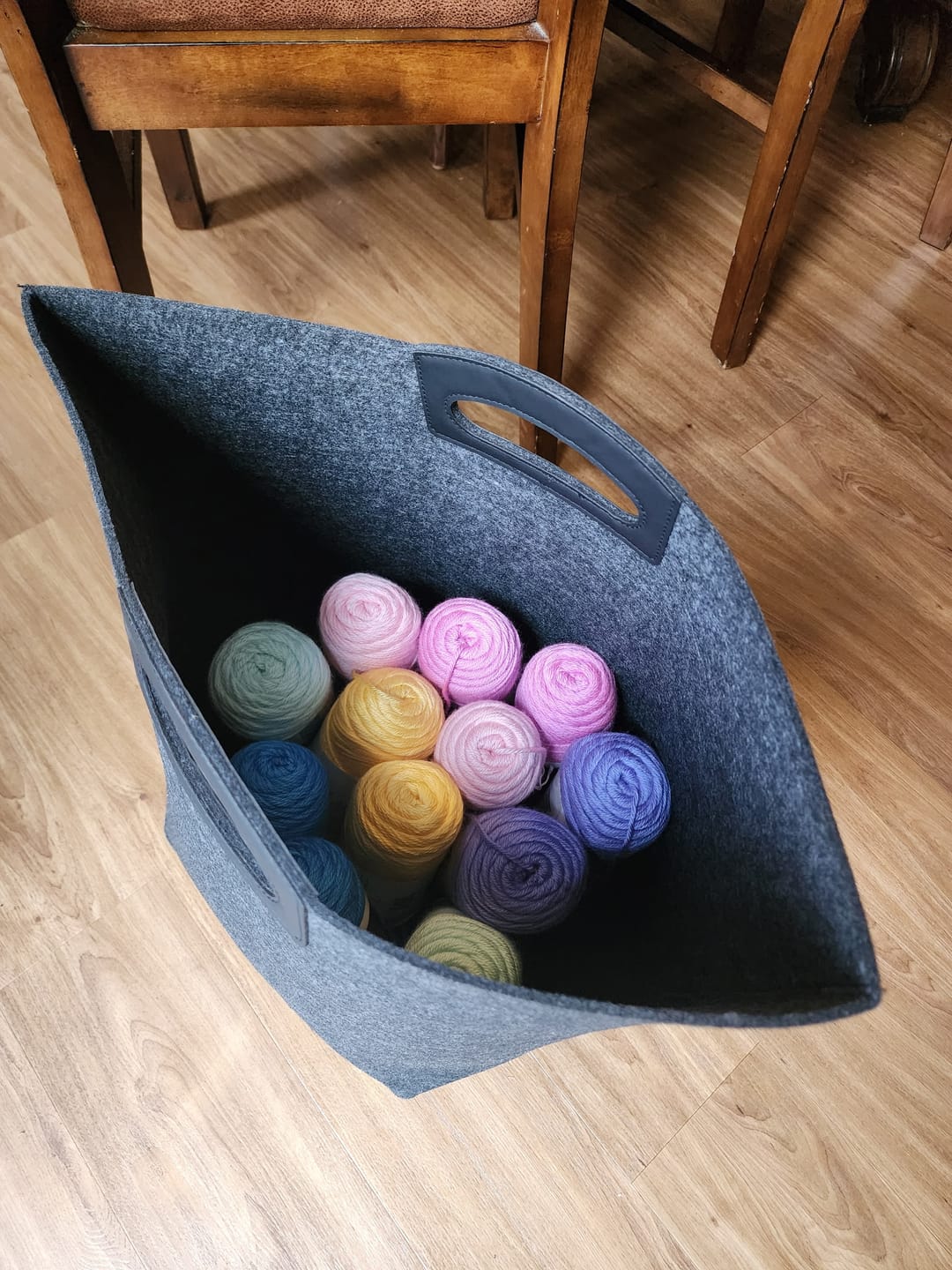 Customer photo review of The Handle Bin