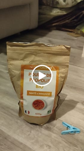 Customer video review of PROPOLIS BIO (EN POUDRE)