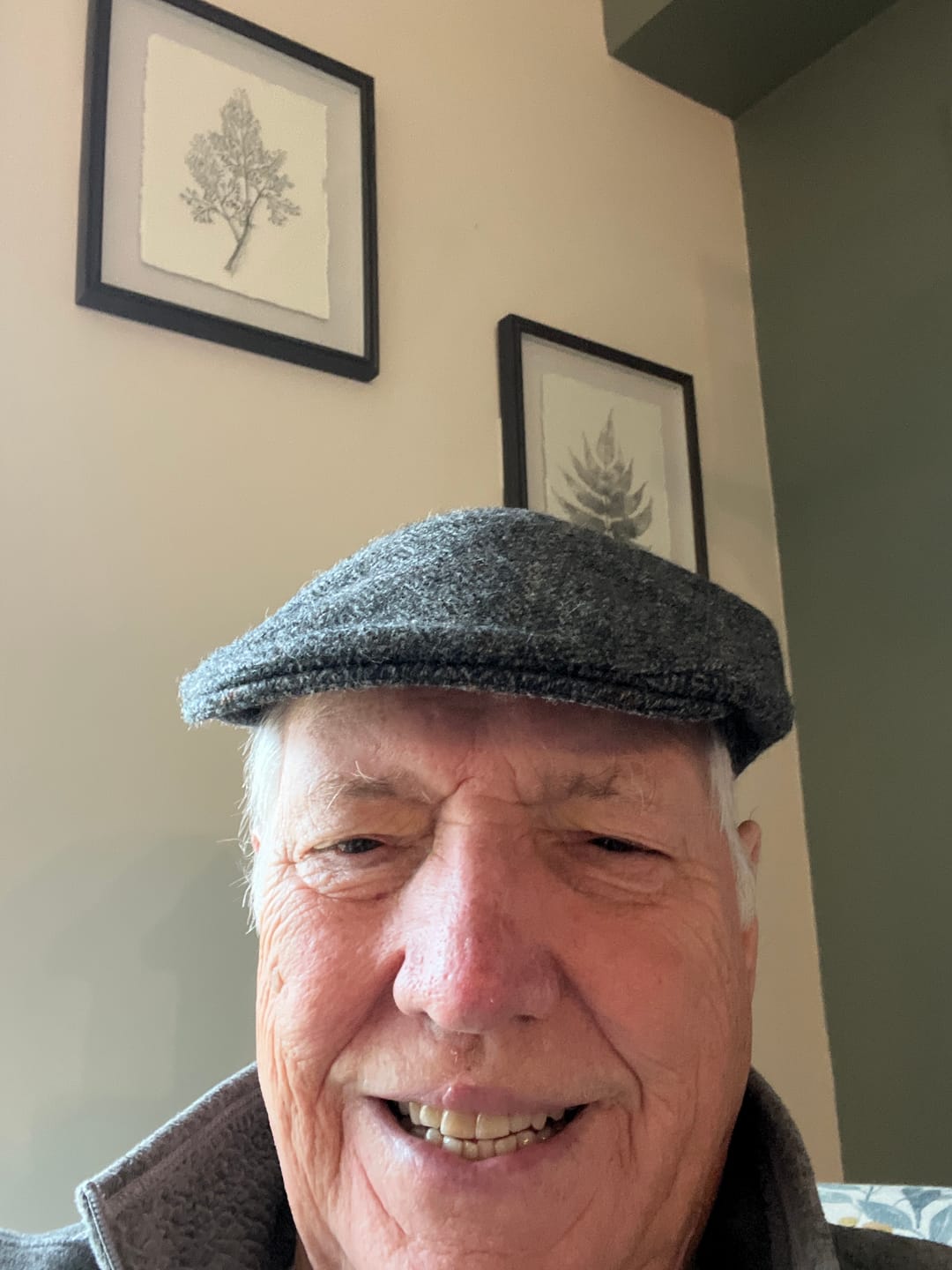 Customer photo review of Donegal Touring Cap Tweed