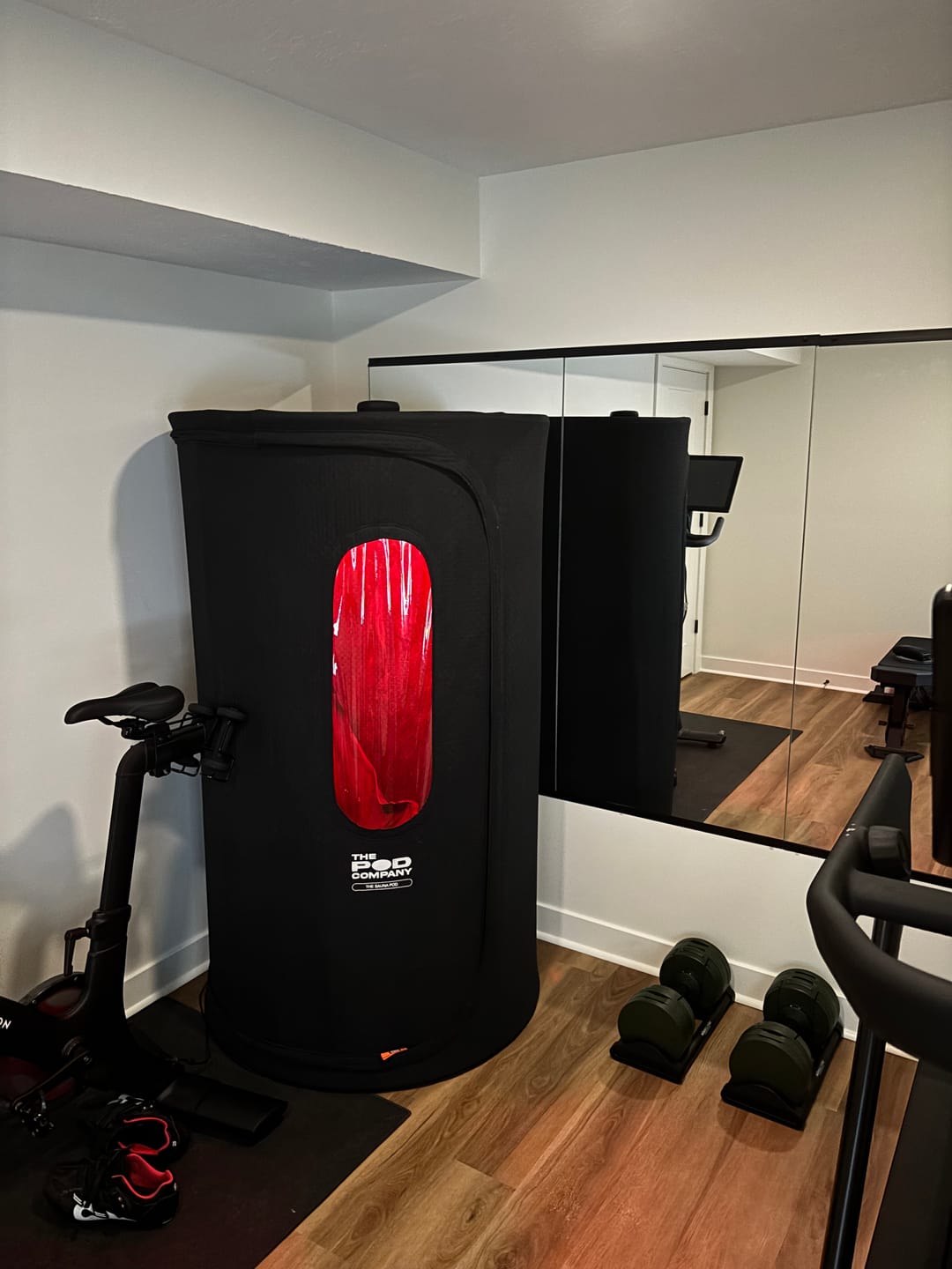 Customer photo review of The Sauna Pod 2.0