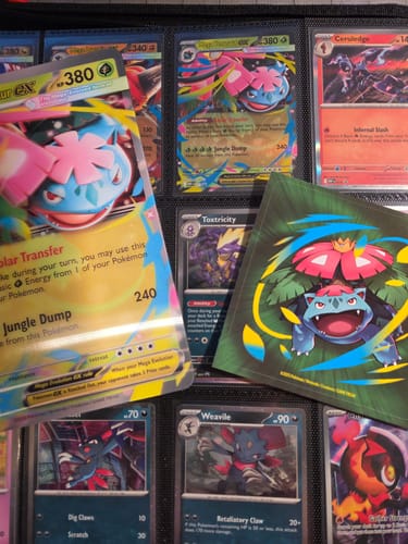 Customer photo review of Mega Venusaur ex Premium Collection