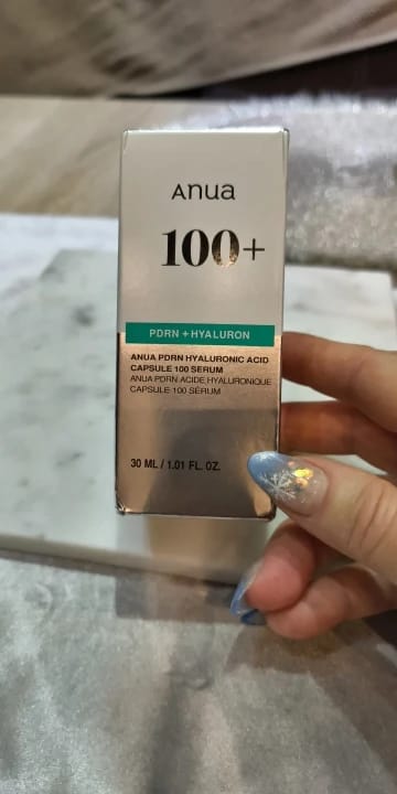 Customer photo review of PDRN Hyaluronic Acid Capsule 100 Serum