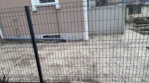 Customer photo review of Оградни колове с планка