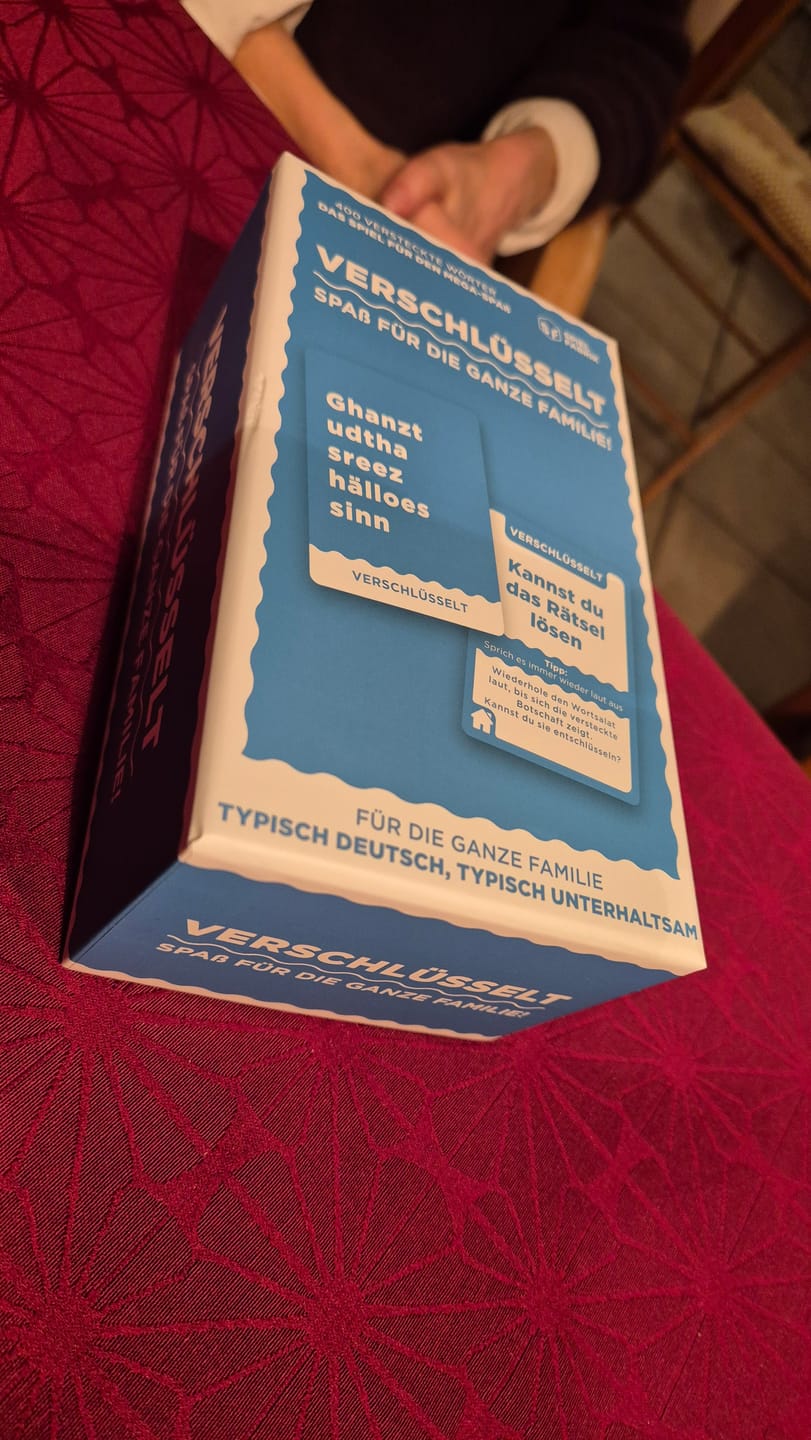 Customer photo review of VERSCHLÜSSELT FAMILIENEDITION