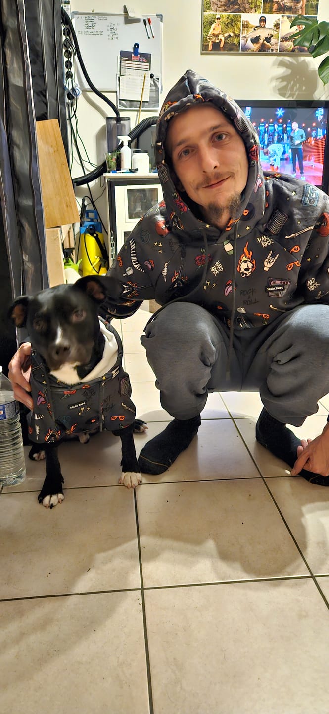 Customer photo review of Human Hoodie Prints