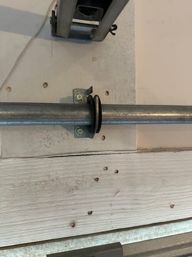 Customer photo review of Wayne Dalton TorqueMaster Plus Replacement Spring | TMP/TM3