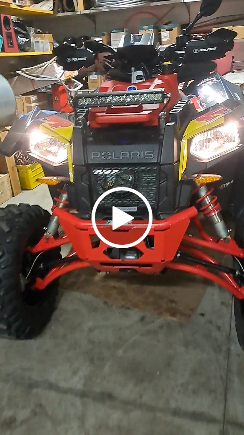 Customer video review of RPM Polaris Scrambler & Sportsman 1000S Sport Muffler Slip On Performance Exhaust