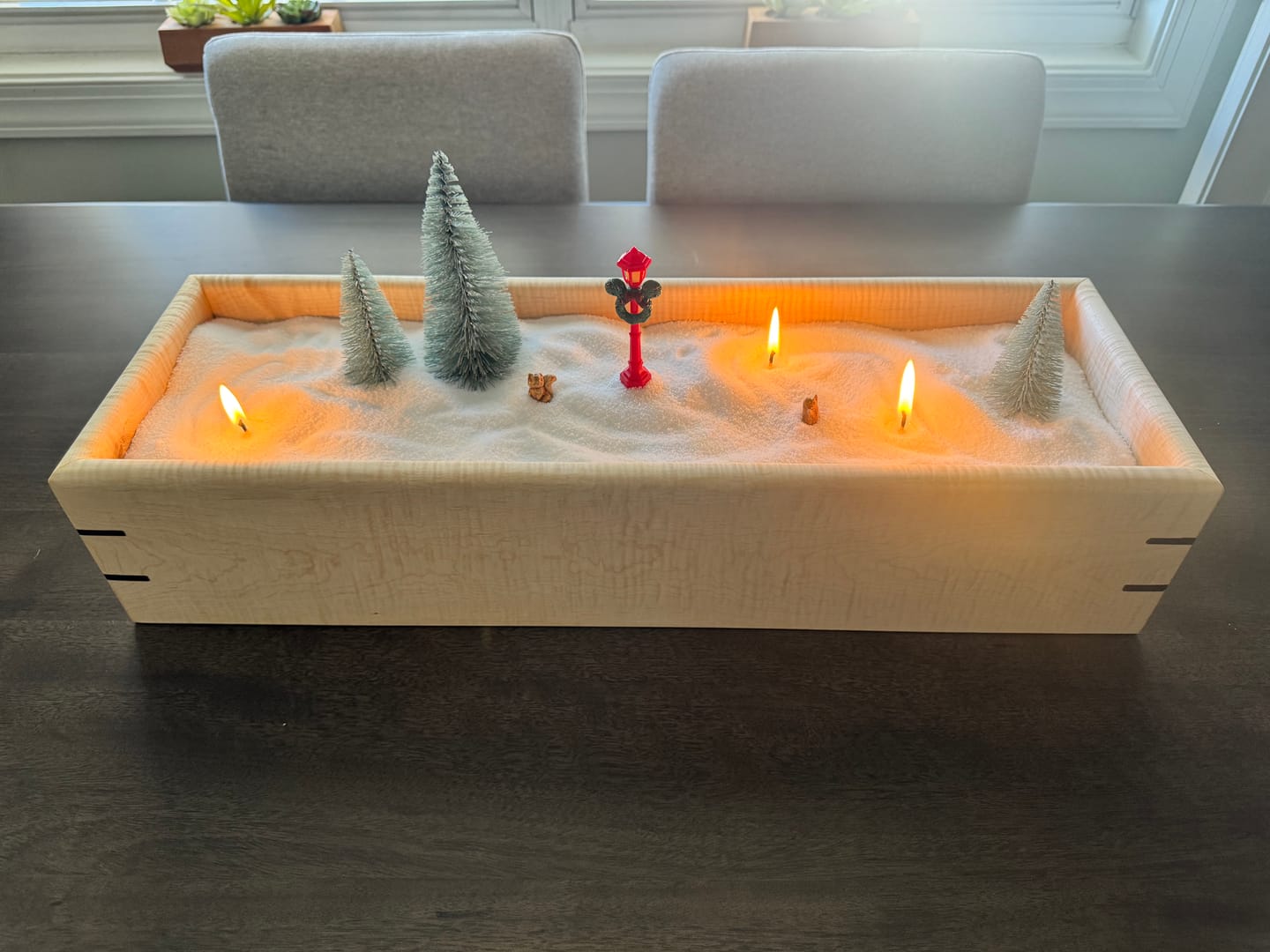 Customer photo review of Candle Sand 9.5kg/21 lb Bucket + 350 Wicks by Candlera®