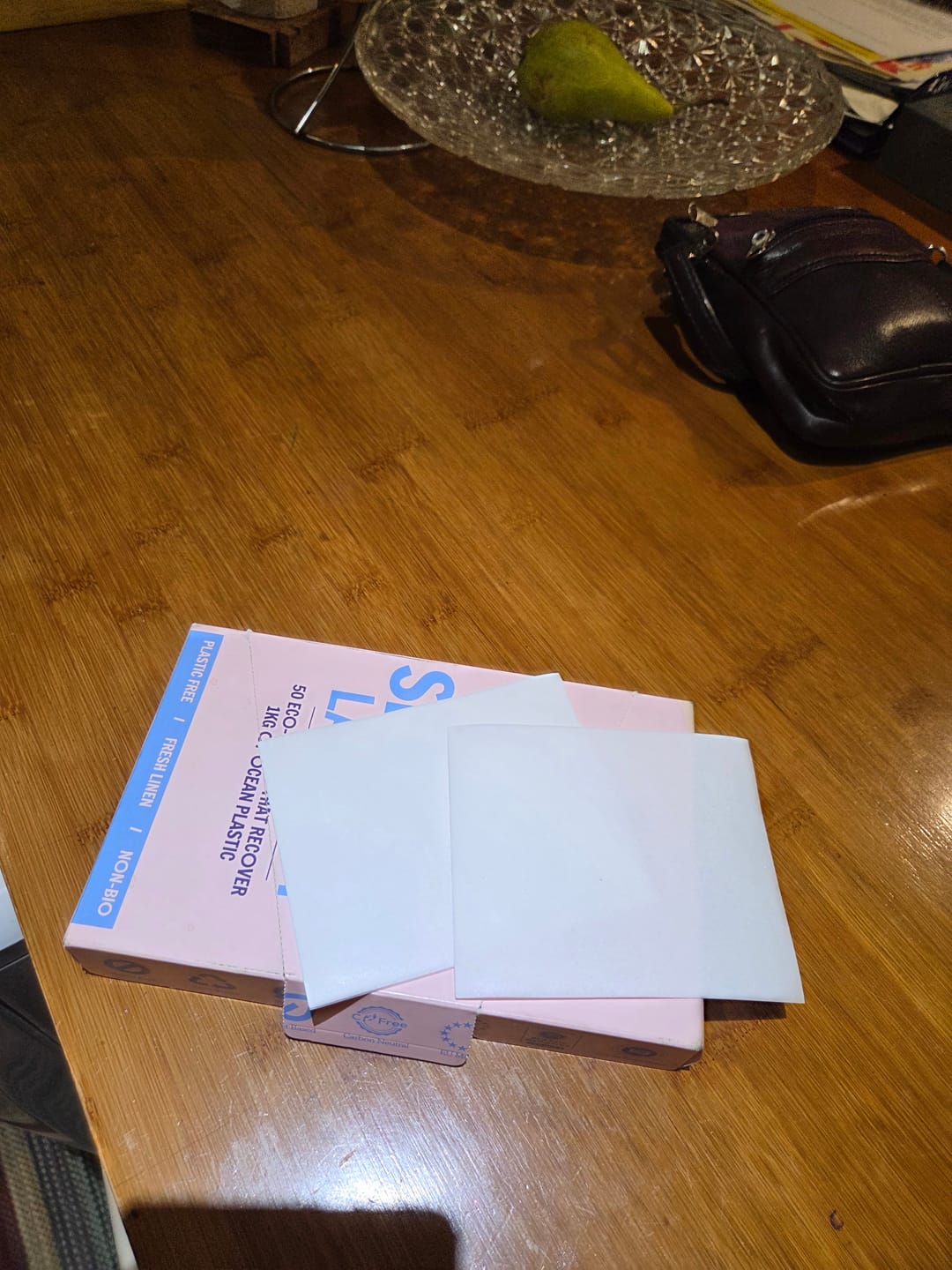 Customer photo review of Laundry Detergent Strips