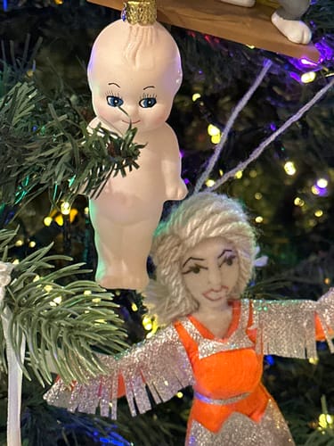 Customer photo review of Kewpie Doll Ornament | Cody Foster