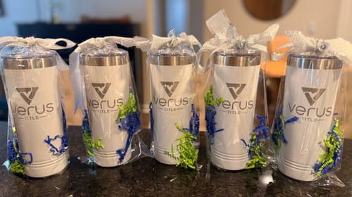 Customer photo review of (6 Pieces) Laser Engraved Skinny Tumbler | 22 oz