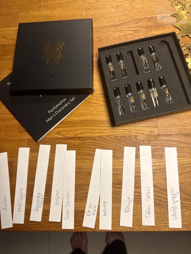 Customer photo review of Men's Discovery Set