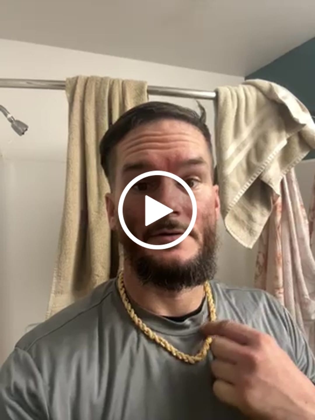 Customer video review of 8mm Premium Thick Iced Out Rope Chain