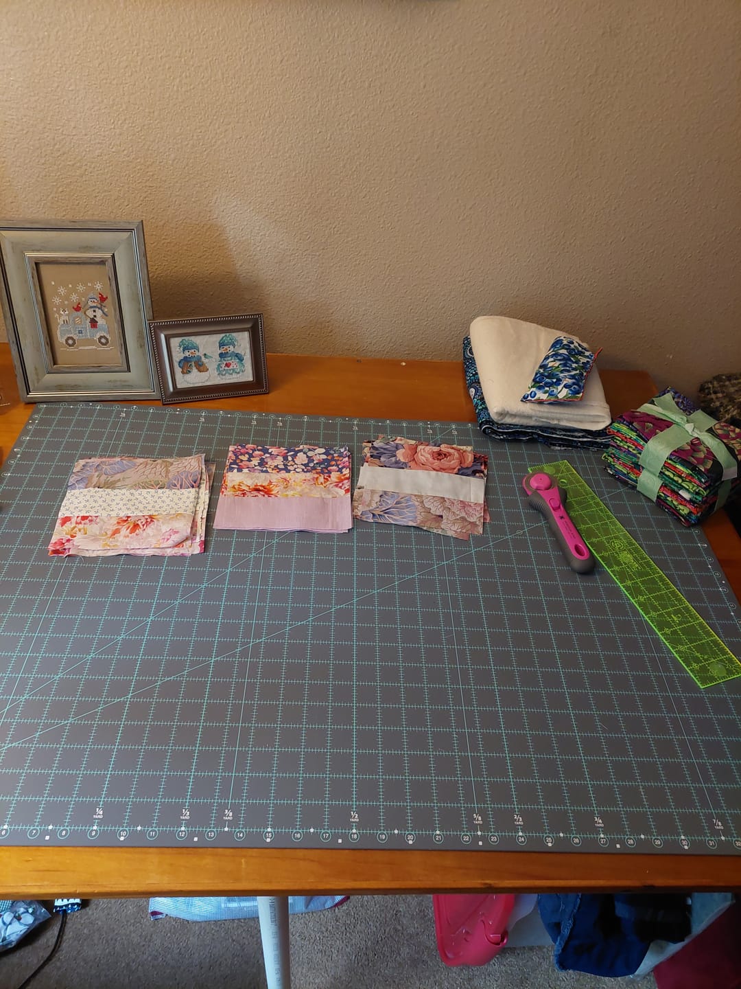 Customer photo review of Creative Grids Cutting Mat