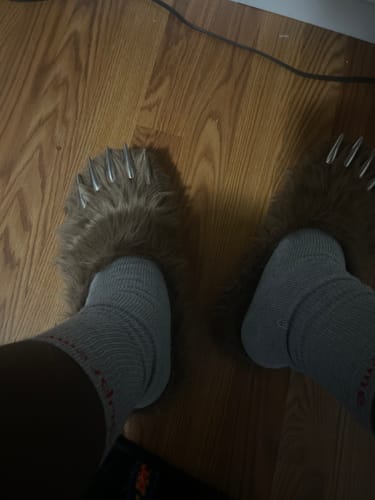 Customer photo review of Bravest Studios Bear Claw Mule Brown