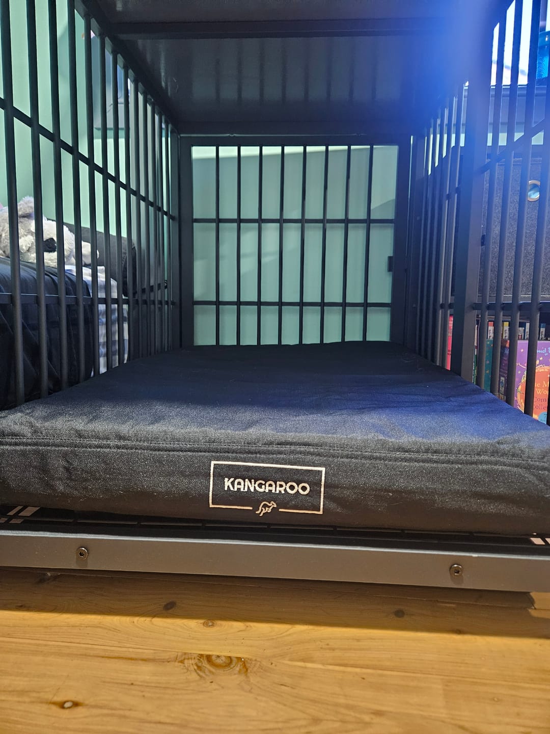 Customer photo review of Kangaroo Dog Crate Mat