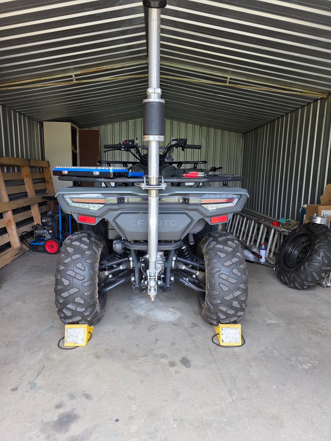 Customer photo review of CFMoto Wheel Spacers - CForce 400/500/600/800/1000