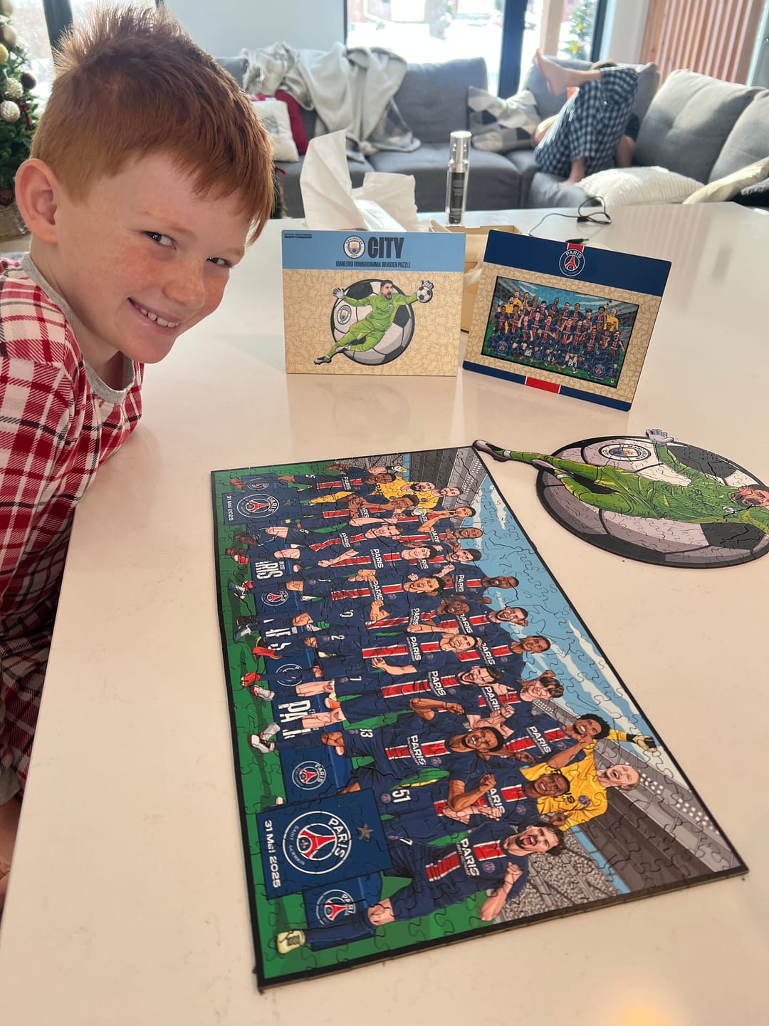 Customer photo review of PSG FC® Treble Winners 24/25 - Wooden Puzzle